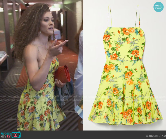 Alice + Olivia Ginny Mini dress worn by Ashley Darby on The Real Housewives of Potomac