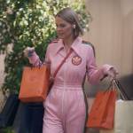 Alice’s pink Gucci jumpsuit on The L Word Generation Q