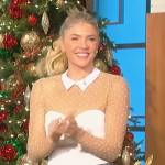 Natalie’s tulle dotted bodysuit on The Talk