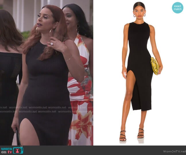 Atoir The Maui Dress worn by Robyn Dixon on The Real Housewives of Potomac