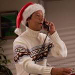 Bryan’s fairisle turtleneck sweater on Home Economics