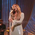 Carly Pearce’s sequin dress on The Voice