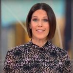 Dana Jacobson’s spotted print top on CBS Mornings