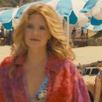 Daphne’s red tie dye beach coverup shirt and skirt set on The White Lotus