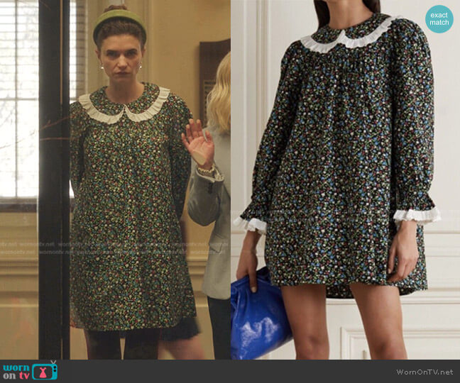 Doen Lisette Floral Dress worn by Wendy (Megan Ferguson) on Gossip Girl