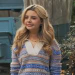 Destiny’s fairisle sweater on Bunkd