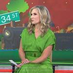 Misty Belles’s green belted dress on Today