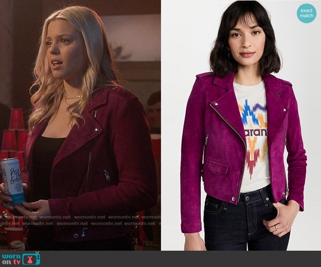 IRO Ashley Jacket worn by Leighton Murray (Reneé Rapp) on The Sex Lives of College Girls