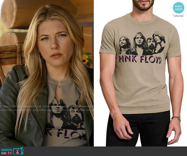 John Varvatos Pink Floyd T-shirt worn by Jenny Hoyt (Katheryn Winnick) on Big Sky