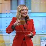 Dr. Kellyann Petrucci’s red blazer on Good Morning America