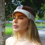 Larsa’s sun visor on The Real Housewives of Miami