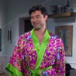 Li’s pink floral robe  on Days of our Lives