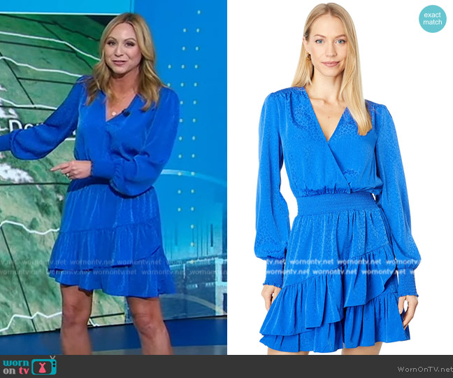 Lilly Pulitzer Cristiana Dress worn by Danielle Breezy on Good Morning America