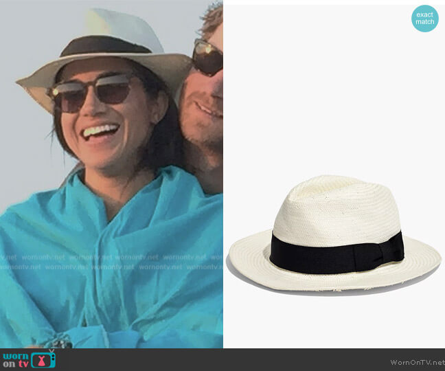 Madewell x Biltmore Panama Hat worn by Meghan Markle on Harry and Meghan