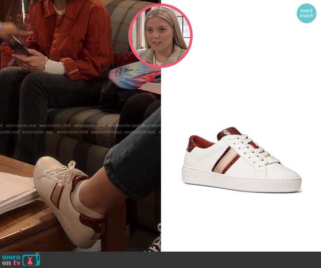 Michael Kors Irving Sneakers worn by Leighton Murray (Reneé Rapp) on The Sex Lives of College Girls