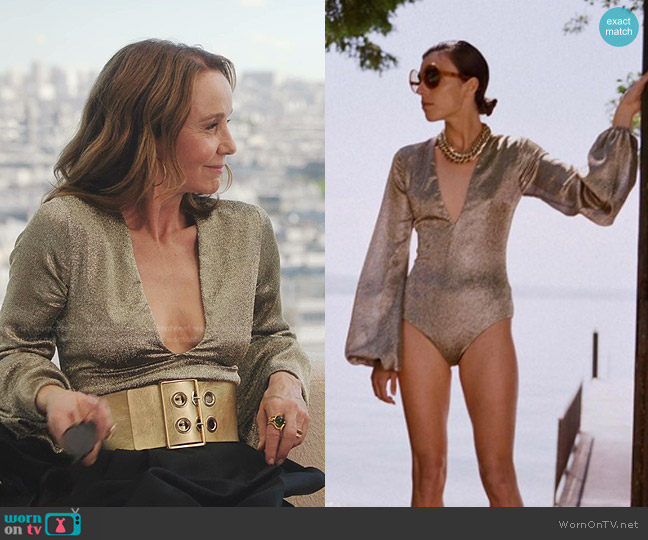 WornOnTV: Sylvie's brown fringed jacket on Emily in Paris, Philippine  Leroy-Beaulieu