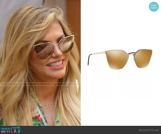 Prada Polarized Sunglasses worn by Adriana de Moura (Adriana de Moura) on The Real Housewives of Miami