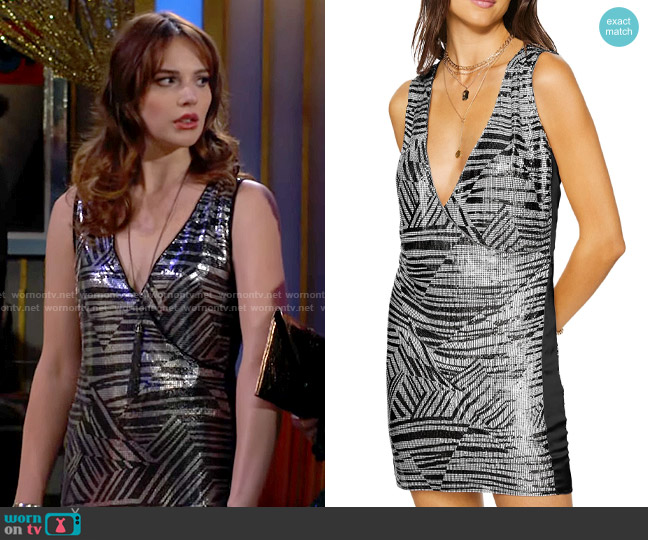 Ramy Brook Lola Dress worn by Tessa Porter (Cait Fairbanks) on The Young and the Restless