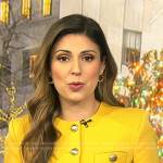 Rana Novini’s yellow jacket on Today