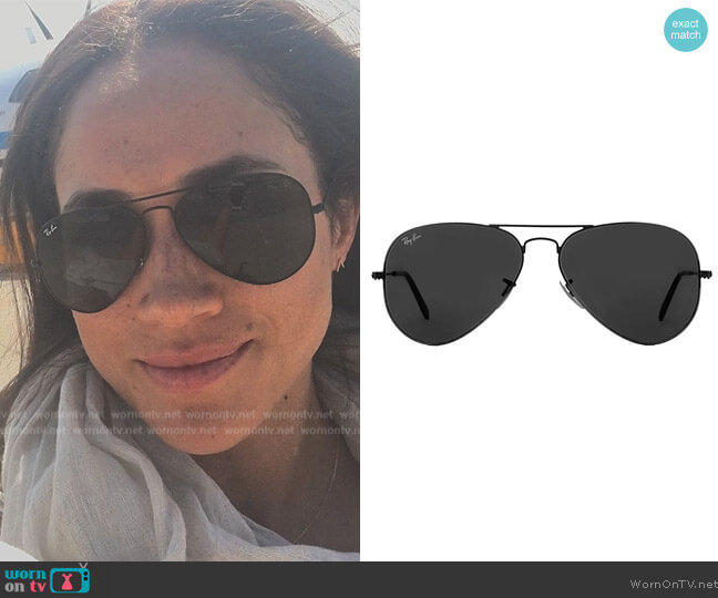Ray-Ban Aviator Classic worn by Meghan Markle on Harry and Meghan