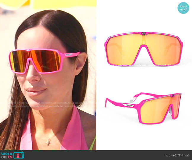 Rudy Spinshield Sunglasses worn by Angie Katsanevas on The Real Housewives of Salt Lake City
