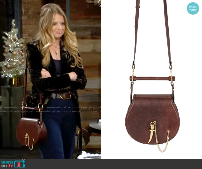 Sancia The Babylon Muse Bag worn by Summer Newman (Allison Lanier) on The Young and the Restless