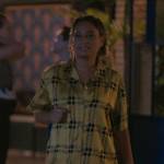 Sophie’s yellow checked shirt on The L Word Generation Q