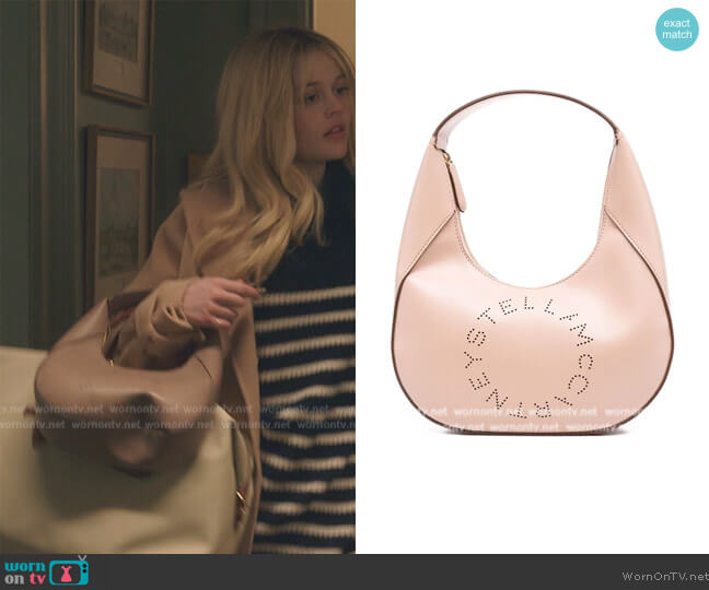 Stella McCartney Stella Logo shoulder bag worn by Audrey Hope (Emily Alyn Lind) on Gossip Girl