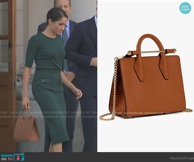 Strathberry The Strathberry Nano Tote worn by Meghan Markle on Harry and Meghan