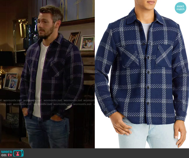 Wax London Whiting Shirt worn by Liam Spencer (Scott Clifton) on The Bold and the Beautiful