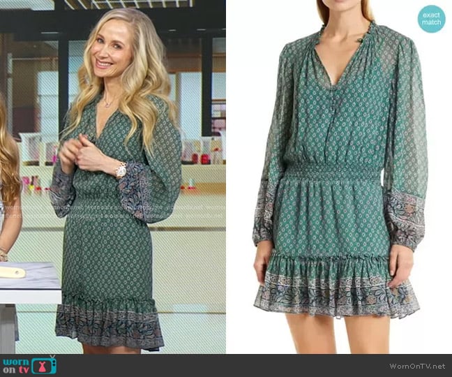 Veronica Beard Destiny Dress worn by Dr. Whitney Bowe on Good Morning America