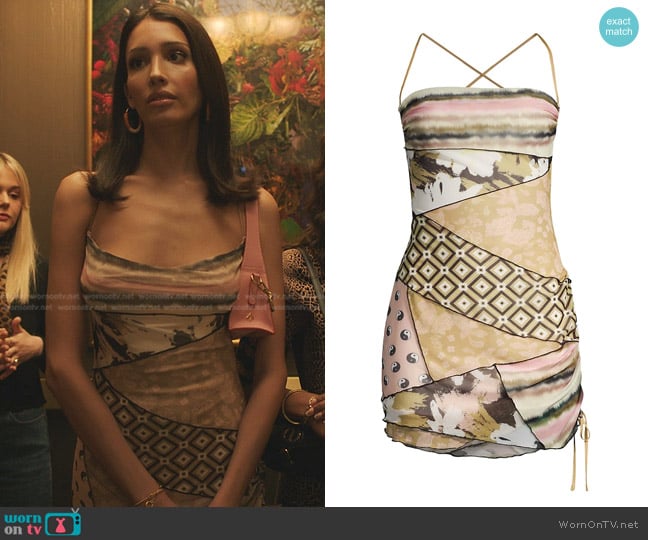 Hansen & Gretel Carrie Dress worn by Luna La (Zión Moreno) on Gossip Girl