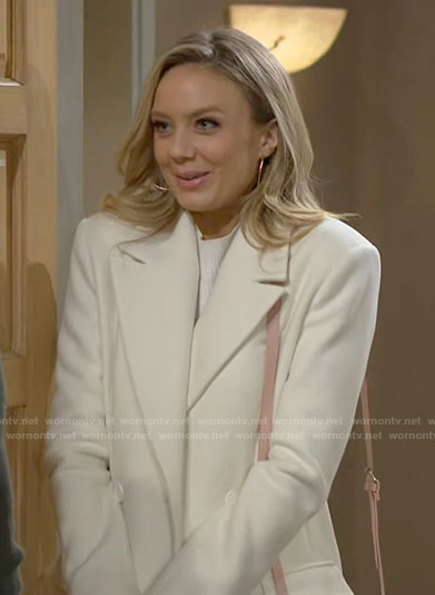 Abby's white coat on The Young and the Restless