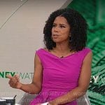 Adriana Diaz’s pink dress on CBS Mornings