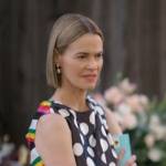 Alice’s polka dot and rainbow stripe dress on The L Word Generation Q