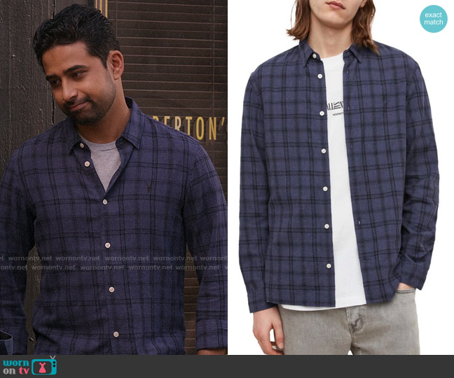 WornOnTV: Sid’s blue checked shirt on How I Met Your Father | Suraj ...
