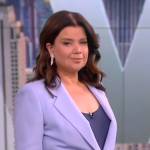 Ana’s light blue blazer and pants on The View