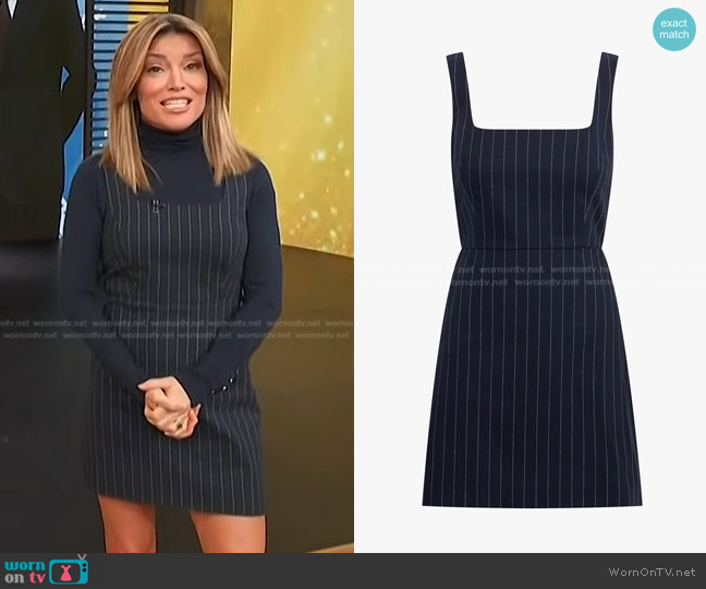 Favorite Daughter The Break-Up Dress worn by Kit Hoover on Access Hollywood