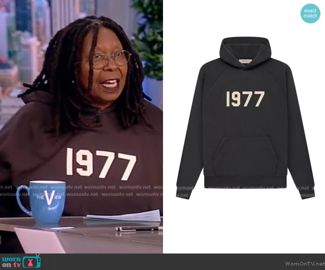 Fear of God 1977 Hoodie worn by Whoopi Goldberg on The View