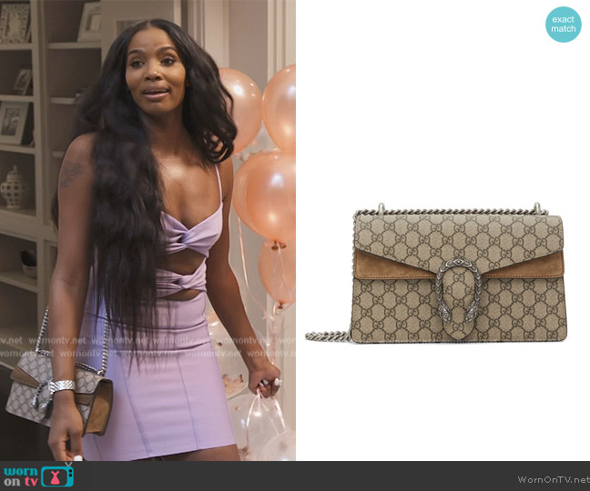 WornOnTV: Jennifer's gg logo canvas bag on The Real Housewives of