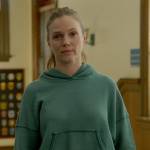 Hailey’s teal green hoodie on Chicago PD