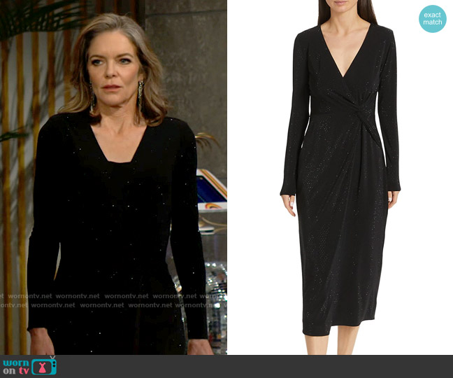 Halston Tenaya Dress worn by Diane Jenkins (Susan Walters) on The Young and the Restless