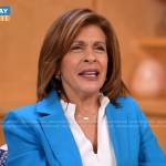 Hoda’s blue blazer on Today