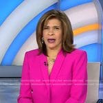 Hoda’s pink blazer on Today