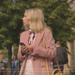 Kate’s pink corduroy blazer on Gossip Girl