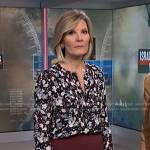 Kate’s floral blouse on NBC News Daily