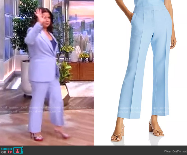 WornOnTV: Ana’s light blue blazer and pants on The View | Ana Navarro ...