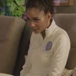 Layla’s white track jacket on All American