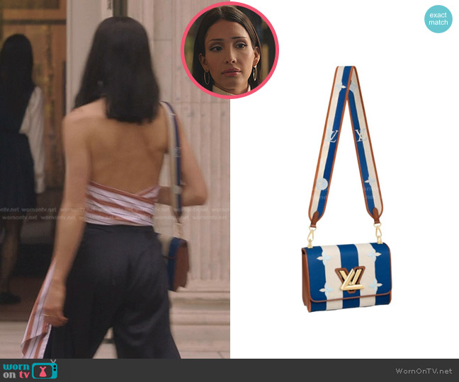 Louis Vuitton Twist MM Crossbody Bag worn by Luna La (Zión Moreno) on Gossip Girl