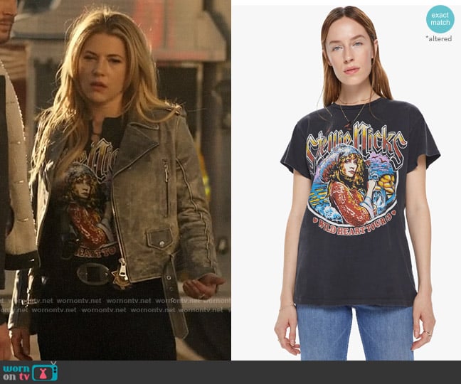 Jenny’s Stevie Nicks t-shirt on Big Sky